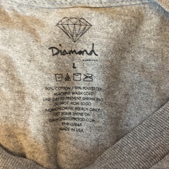 Diamond supply co. Shirt, size large - Picture 3 of 3